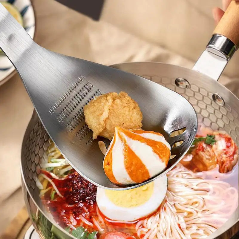 Multifunctional Stainless Steel Grater Spoon – 6-in-1 Kitchen Tool for Garlic, Ginger & Vegetables