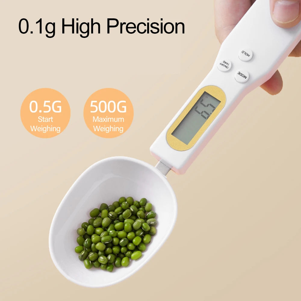 Digital Weighing Spoon Scale – Precision Kitchen Scale for Coffee, Baking & Cooking