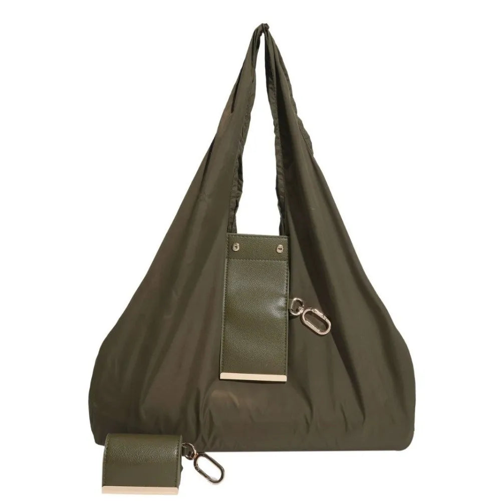 Foldable Keychain Tote Bag – Lightweight, Reusable & Eco-Friendly