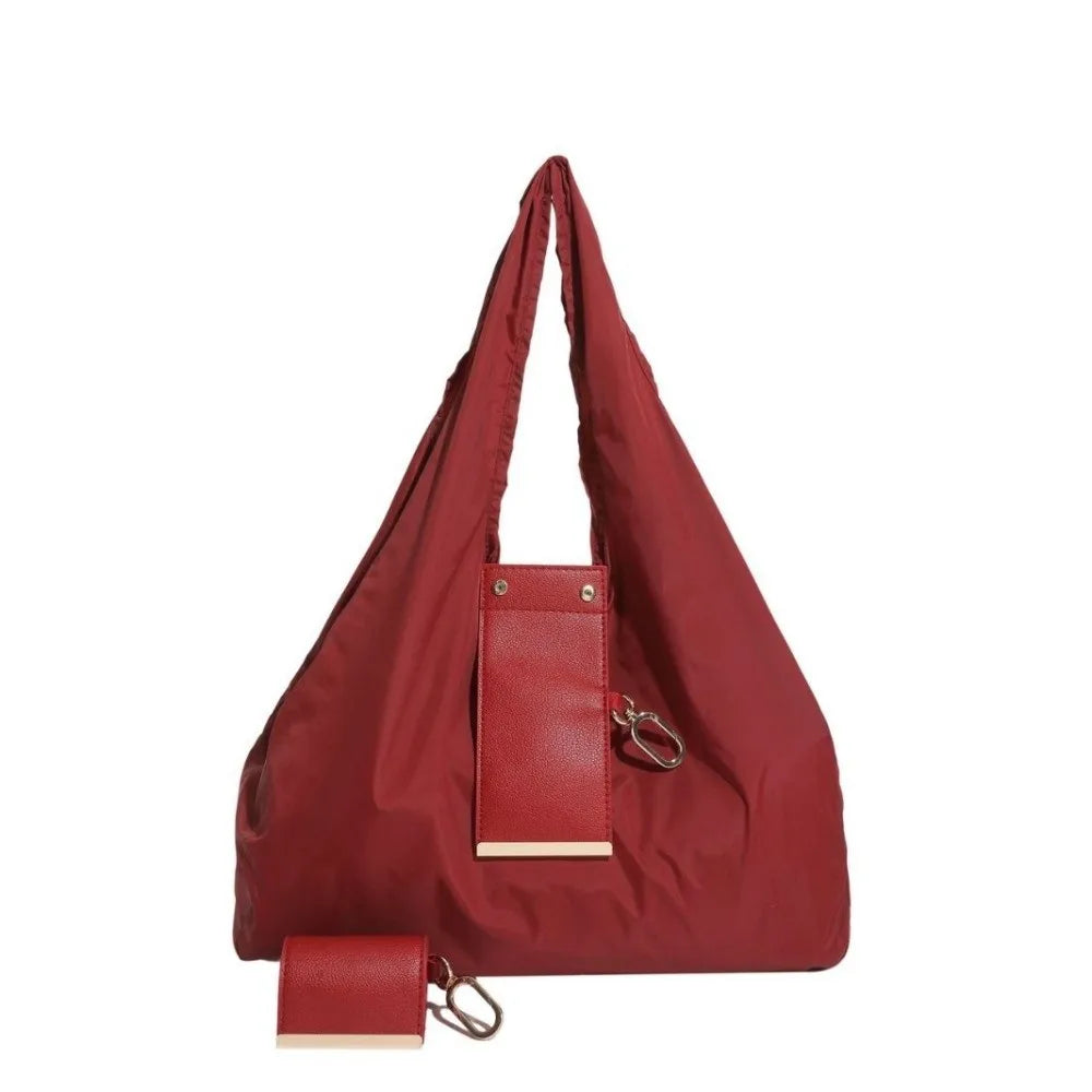 Foldable Keychain Tote Bag – Lightweight, Reusable & Eco-Friendly