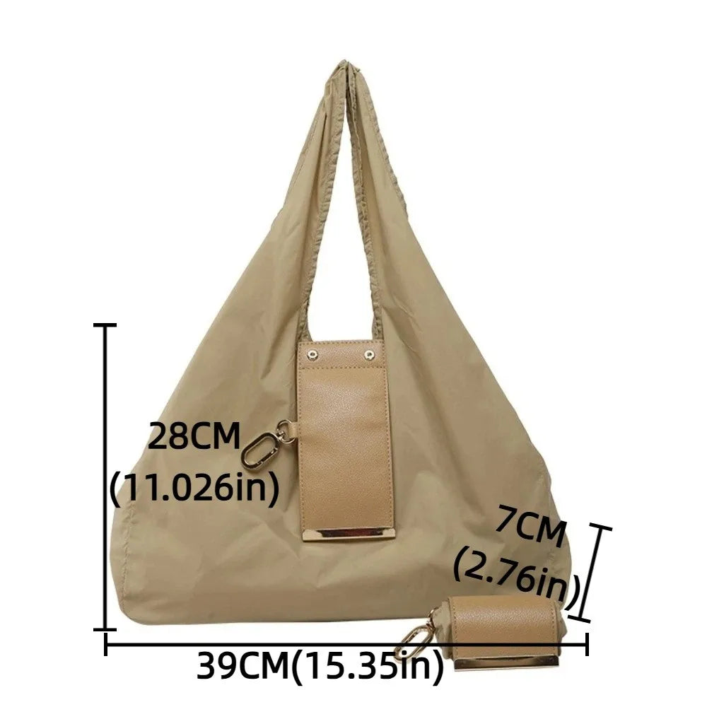 Foldable Keychain Tote Bag – Lightweight, Reusable & Eco-Friendly