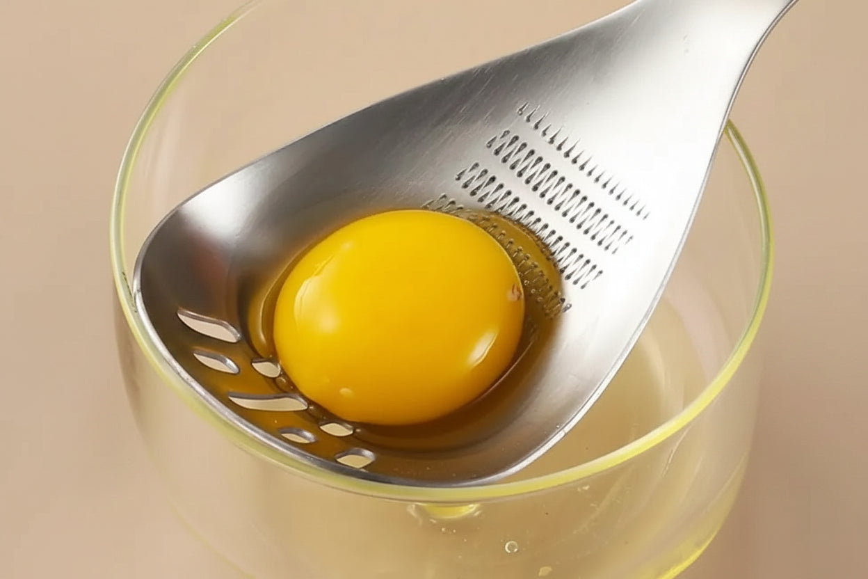 Multifunctional Stainless Steel Grater Spoon – 6-in-1 Kitchen Tool for Garlic, Ginger & Vegetables