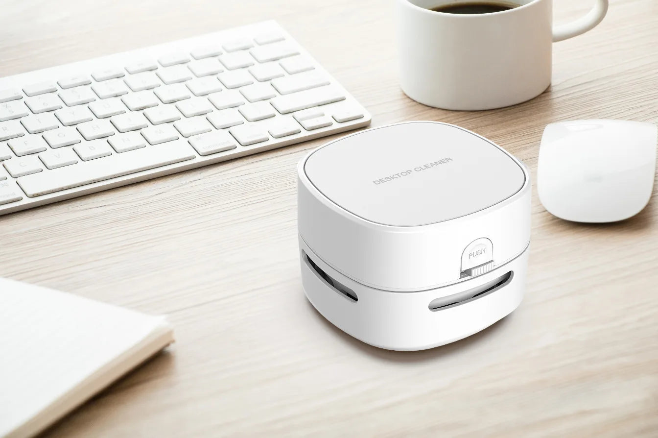 Mini Wireless Desktop Vacuum Cleaner – Portable Cordless Desk & Car Cleaner