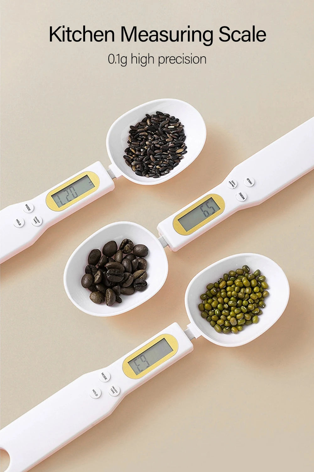 Digital Weighing Spoon Scale – Precision Kitchen Scale for Coffee, Baking & Cooking