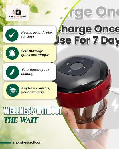 Smart Cupping Massager &ndash; Electric Vacuum Therapy for Muscle Relief at Home