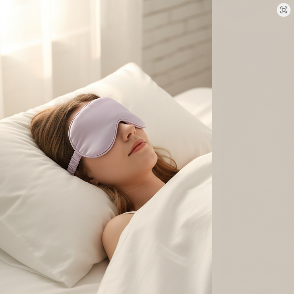 Silk Sleep Mask Ad